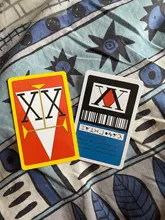 Hunter X Hunter-tarjeta de licencia de Anime japonés, Hisoka Gon, Freecss, Kurapika, Killua, Kulolo, HUNTER, de papel, PVC