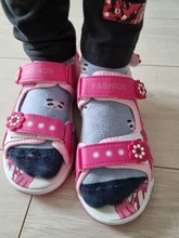 Sandalias de playa para niñas, sandalias suaves cómodas con flores bonitas para verano