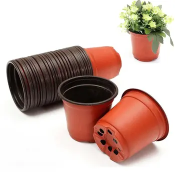 10pcs Mini Plant Gardening Supplies Nursery Pots Soft Plastic Round Flower Pot 12cm
10pcs Mini Plant Gardening Supplies Nursery Pots Soft Plastic Round Flower Pot 12cm