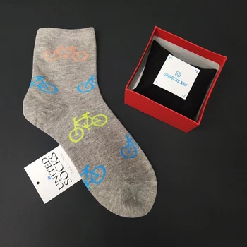 Socks with bicycles, medium Shin (gray)
Socks with bicycles, medium Shin (gray)