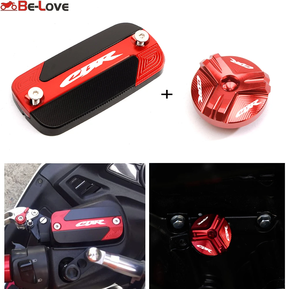 Бачок тормозной жидкости для переднего колеса Крышка HONDA CBR600F CBR600RR CBR900RR CBR929RR CBR954RR
