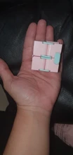 Rompecabezas cuadrado de cubo mágico infinito para niños y adultos, juguete de descompresión para aliviar el estrés, juego de mano divertido, laberinto de cuatro esquinas