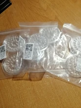 20 piezas desechable con forma de flor, pegamento para extensión de pestañas, almohadillas de junta, pegamento para pestañas transparente, paleta con 27 pozos