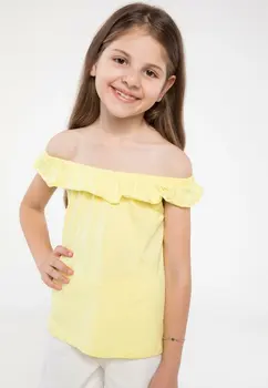 DeFacto Fashion Girl Pure Color Short Sleeve Kids Casual Off-shoulder Ruffles T-shirt Girls High Quality Tops Summer-I0937A618HS
DeFacto Fashion Girl Pure Color Short Sleeve Kids Casual Off-shoulder Ruffles T-shirt Girls High Quality Tops Summer-I0937A618HS