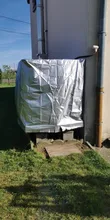 Cubierta protectora para tanque de agua, contenedor IBC de 1000 litros, cubierta impermeable y a prueba de polvo, protector solar, tela Oxford, 210D, herramientas para exteriores