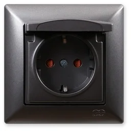 PnpnElectrıc Gns Visage Ambiance Metallic Smoked Gray Earthed Socket with Child Protection Cover 16A 220V AC
PnpnElectrıc Gns Visage Ambiance Metallic Smoked Gray Earthed Socket with Child Protection Cover 16A 220V AC