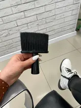 Brochas de barbero para pelo profesional, cepillo negro suave para pelo, cepillo de barba, herramienta de estilismo de peluquería
