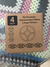 Replacement Activated Carbon Filter For Cat Water Drinking Fountain Replaced Filters