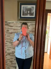 Blusa de talla grande 5XL para mujer, ropa de calle elegante, Tops y blusas para mujer, camisetas blancas de manga larga/corta