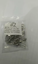 20 Uds rodamiento de acero inoxidable giratoria de pesca conector rápido Snap bola espiral pivote de pesca giratorio accesorios atraer gancho abordar