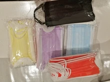 Mascarilla desechable no tejida de 3 capas, máscara protectora transpirable, anticontaminación, 10/50/100 Uds.