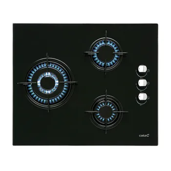 

Gas Hob Cata CIB6021BK 60 cm Black (3 Stoves)