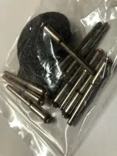 CMCP-disco de corte abrasivo de 32mm, con mandriles para accesorios Dremel, herramienta rotativa de corte de Metal, hoja de sierra, 54 Uds.