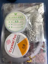 1323 Uds. Kit de cuentas de piedras preciosas irregulares con cuentas espaciadoras cierres de langosta anillos de salto elásticos para suministros de joyería DIY