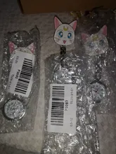Reloj de bolsillo de cuarzo con dibujos animados para mujer, colgante con Clip para enfermera, Doctor, relojes para regalo médico