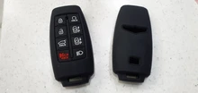 Kirtlandi-funda de silicona para llave del coche, para Hyundai Genesis G80 GV80 2019 2020, llavero, accesorios para coche