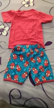 Conjunto de pijama de verano para niños, camiseta de manga corta y pantalones cortos, ropa de dormir para chico y chica, dibujo de Spider-Man, Elsa