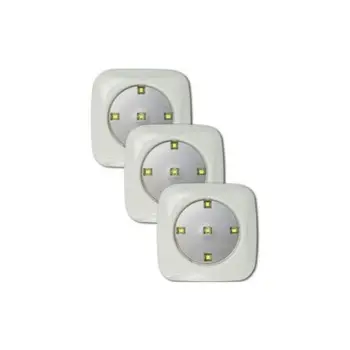 SET 3 LED SPOTLIGHTS JOCCA 3437-EACH BULB HAS 5 LED LIGHTS-UP TO 6M-TIMER/AUTO OFF-WORKS BATTERY
SET 3 LED SPOTLIGHTS JOCCA 3437-EACH BULB HAS 5 LED LIGHTS-UP TO 6M-TIMER/AUTO OFF-WORKS BATTERY