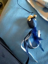 Interactive-Toys Teaser-Stick Cat Catcher Bird-Feather Plush-Cat-Wand Fish Cat Bell Mouse