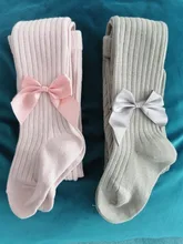 2 unids/lote 0-10 AÑOS NIÑOS primavera otoño medias de algodón bebé invierno Bowknot niñas medias infantil para niños de Collant medias