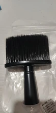 Brochas de barbero para pelo profesional, cepillo negro suave para pelo, cepillo de barba, herramienta de estilismo de peluquería