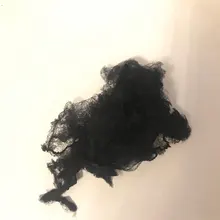 Pelucas de redes para el cabello, malla Invisible con borde elástico para estilizar el cabello, líneas suaves para bailar, deportivas, tejido, 10 uds.