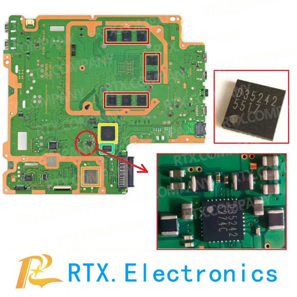 Sony Play Station 4 PS4 Mother boards controller S2PG001A MAVELL 88EC060-NNB2 88W8797 SE2614B D35242 RT5069GQV WIFI Module Chip | Мобильные