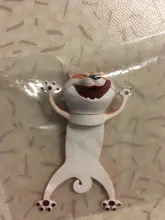 Marcapáginas con dibujos de Panda y Shiba Inu, Material de PVC, en estéreo 3D, Material escolar, Material de papelería, 1 unidad