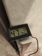 Alta Precisión Digital termómetro higrómetro medidor de reptil, tortuga terrario accesorios para tanque de acuario de temperatura y humedad