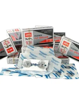 100 Feather FHS-10 Hi-Stainless Single Blade
100 Feather FHS-10 Hi-Stainless Single Blade