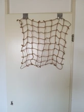 Toy Rope Ladder Hanging-Rope-Stand Swing Bird Climbing-Net Parrot Play Chew with Buckles