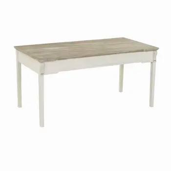 Table Solid wood dining Fixed Provencal style white color and over in gray color-Brown 114x70x79
Table Solid wood dining Fixed Provencal style white color and over in gray color-Brown 114x70x79