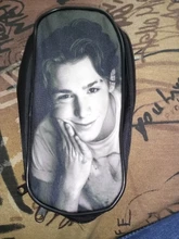 Bolsa de lápiz con almacenamiento para niños y niñas, artículos de escritorio de animé, útiles escolares, bolsa de maquillaje cosmético