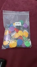 Etiqueta de llave ciega EM4305 T5577, Chip RFID, etiquetas para tarjetas, Keytag, 125 khz, copia reescribible, reescritura duplicada, 125 khz, 50 Uds.
