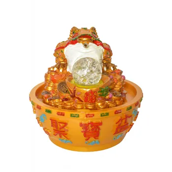 Decorative table fountain "toad of wealth"
Decorative table fountain "toad of wealth"