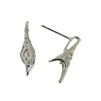 54-p7678 base for earrings, 19*5mm, pack/2 pcs., 'Astra' (gold)
54-p7678 base for earrings, 19*5mm, pack/2 pcs., 'Astra' (gold)