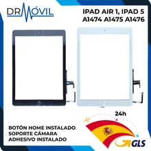 Écran tactile pour iPad Air 5 A1474, A1475, A1476, noir et blanc avec bouton, livraison 24h=