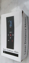 Medidor de distancia láser Digital inteligente, telémetro portátil de carga USB, minimedidor de Medición de distancia portátil, 40M, novedad