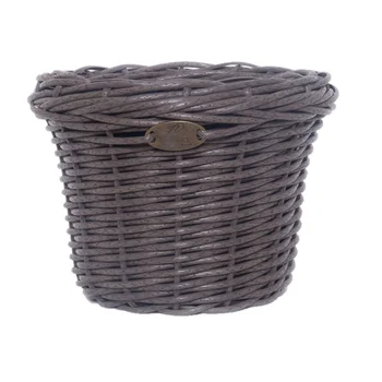 Flower pot Маркоротанг-flower faux rattan outdoor outdoor round Color Mocha 
Flower pot Маркоротанг-flower faux rattan outdoor outdoor round Color Mocha