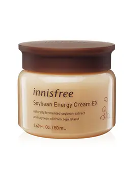 Anti-aging cream with soy anti-wrinkle Innisfree soybean energy cream ex, 50 ml
Anti-aging cream with soy anti-wrinkle Innisfree soybean energy cream ex, 50 ml