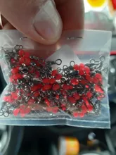 10/20/50 unids/lote pesca de latón barril Triple gira teniendo conector anillo sólido aliviar el impacto de la pesca de acceso