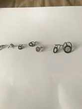 Anillos de guía para caña de pescar, 7 Uds., 0,5/0,6/0,8/1,1/1,4/1,8 cm de diámetro, varios tamaños