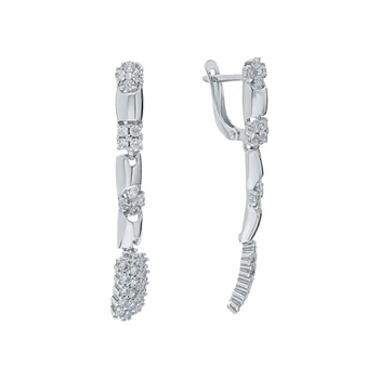 Silver earrings with cubic zirconia sunlight sample 925
Silver earrings with cubic zirconia sunlight sample 925