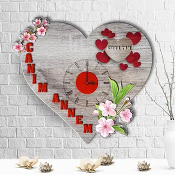 Personalized Decorative Dear Mom Design Clocks Wood Wall Decoration-2
Personalized Decorative Dear Mom Design Clocks Wood Wall Decoration-2
