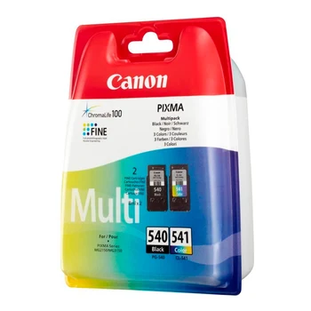 Original Ink Cartridge (pack of 2) Canon PG-540/CL541 Tricolour Black
Original Ink Cartridge (pack of 2) Canon PG-540/CL541 Tricolour Black