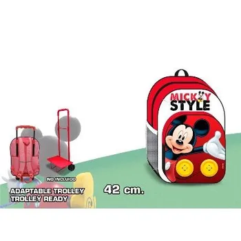 Backpack Mickey Adp. Truck 42 cm.
Backpack Mickey Adp. Truck 42 cm.