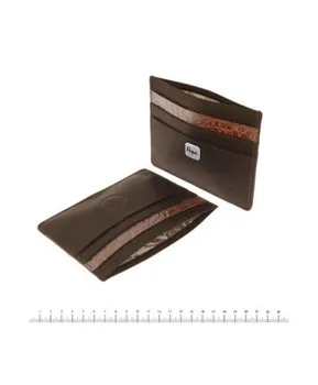 MARDUK leather and silver card holder®"DAD" 
MARDUK leather and silver card holder®"DAD"