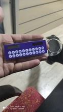 Mini regla ultradelgada, Calculadora con lupa, multifunción, 10cm, Calculadora, suministros de oficina