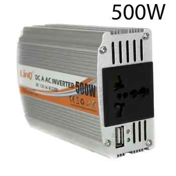 Rev. car 12V DC to 220V AC 500W USB top converter Converter 
Rev. car 12V DC to 220V AC 500W USB top converter Converter