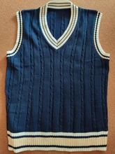 Suéter de terciopelo con cuello en V para hombre, chaleco masculino a rayas de talla grande 5XL, chalecos de estudiantes de estilo pijo Ulzzang para Otoño e Invierno